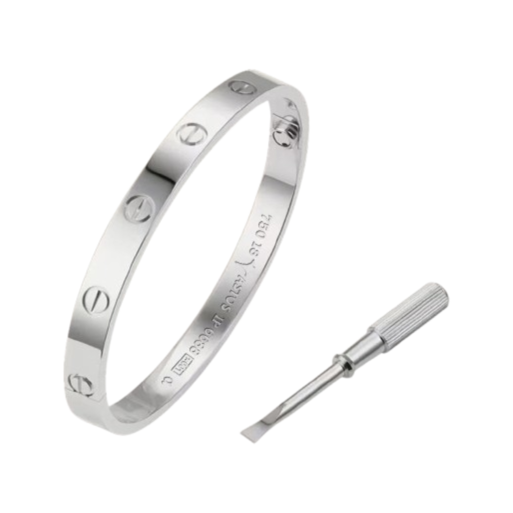 Screw Love Bracelet - Silver