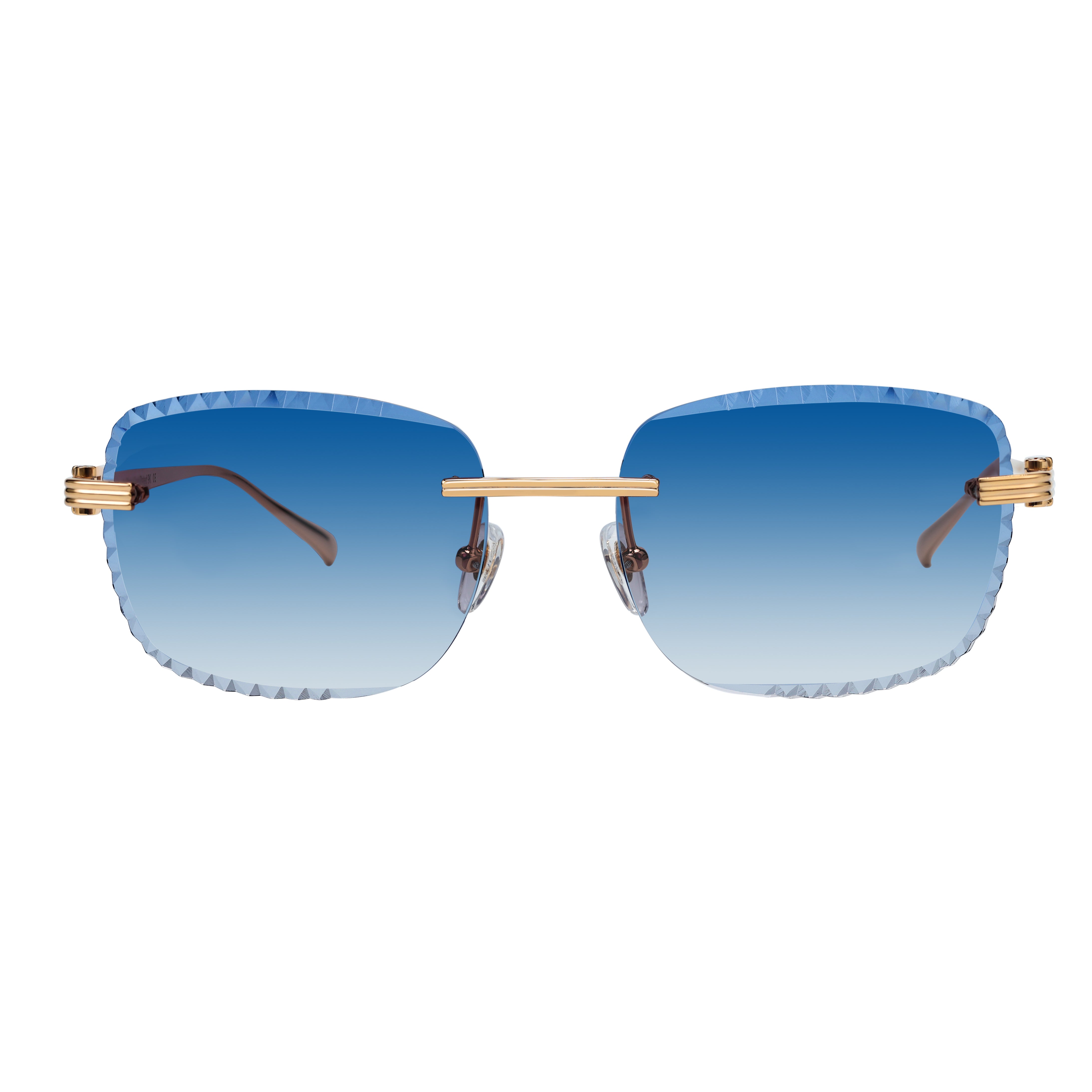 Men's Eyewear Premium Diamond Cut Blue