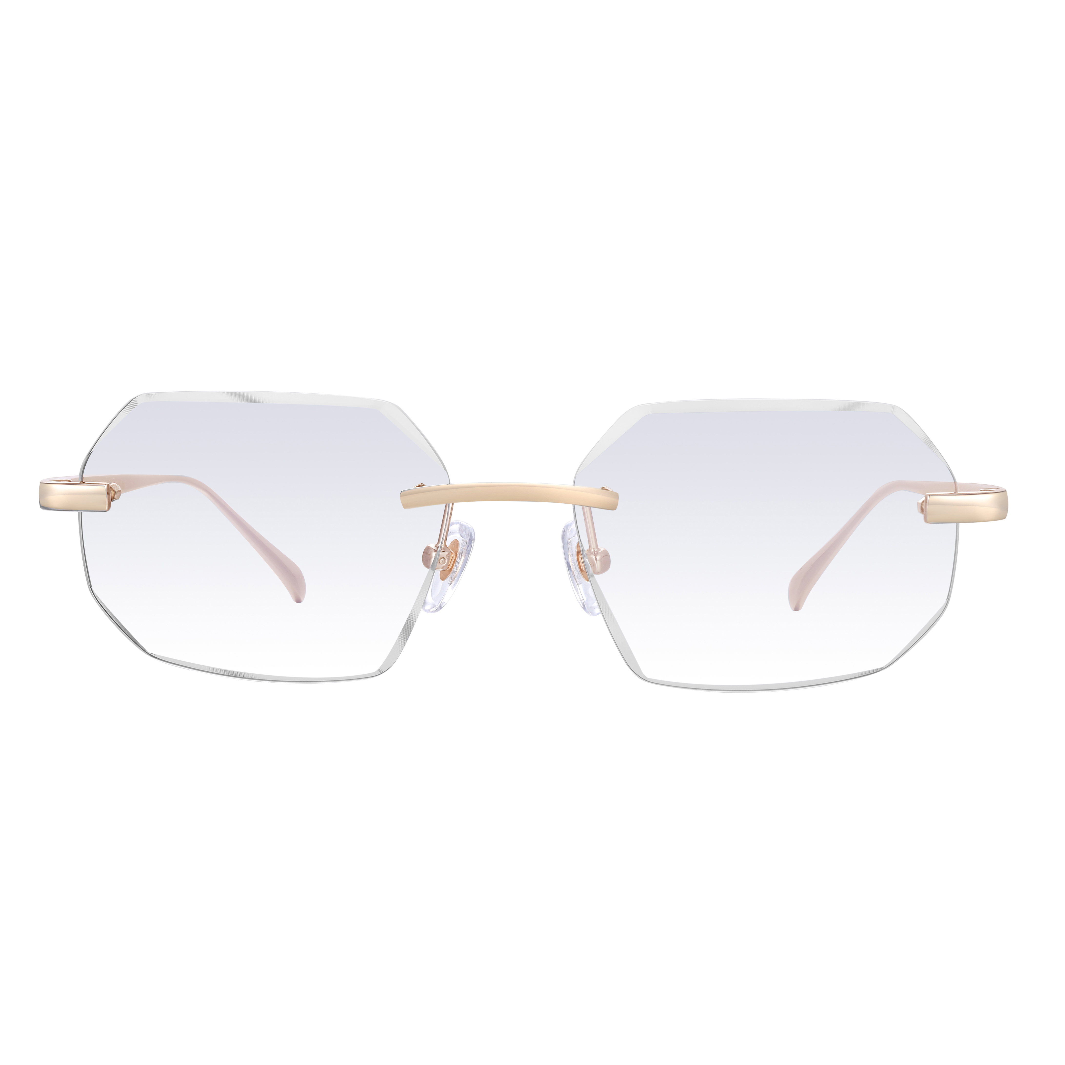 Men's Eyewear Diamond Cut Transparent