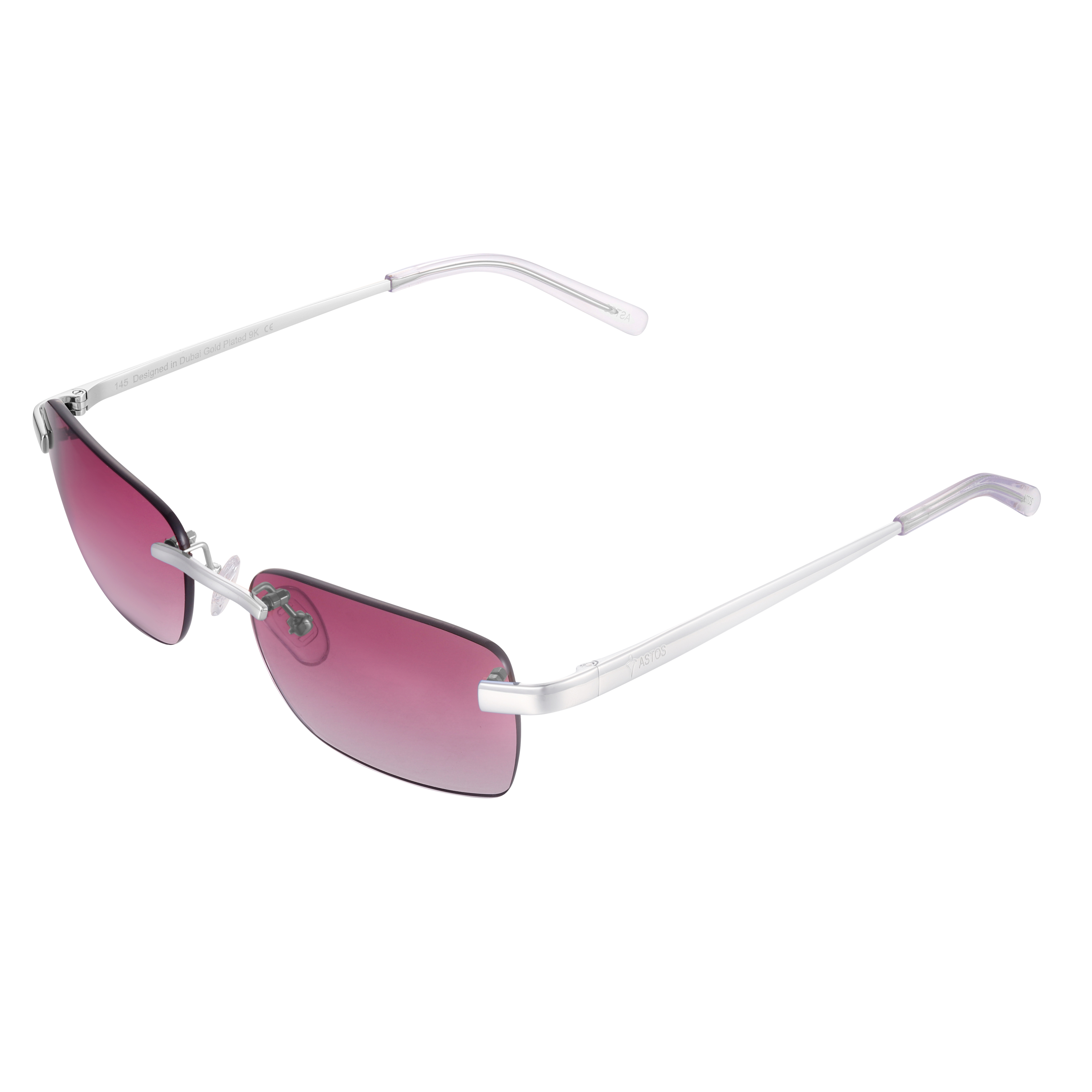 Women's Eyewear Bordeaux Silver